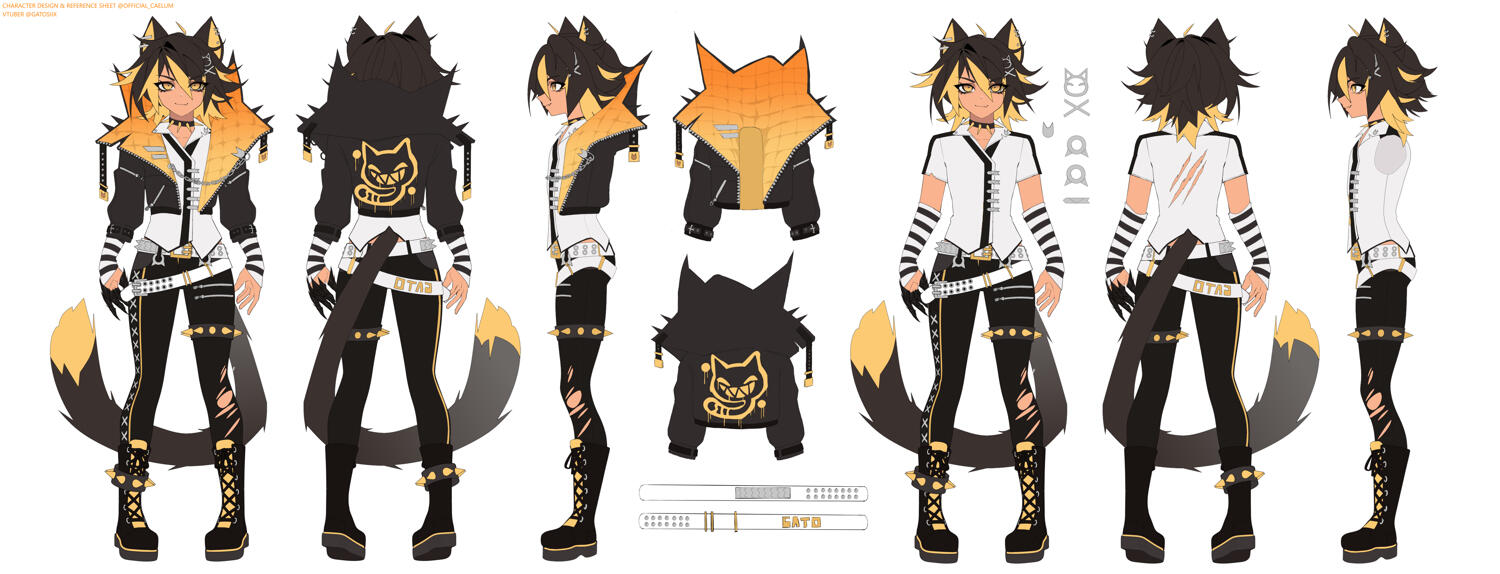FULL REFERENCE SHEET (FRONT, SIDE, BACK & ACCESORIES)